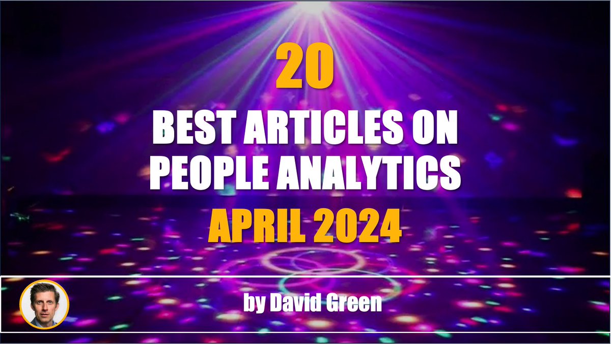 The best HR & People Analytics articles of April 2024 linkedin.com/pulse/best-hr-…

w/ @lyndagratton @IsaNaidoo @emollick @dr_keithmcnulty @perceptyx @jaypet_tweets @nickl4 @storywithdata @VolkerJacobs @annaebinder @worklytics @mattalder

#HR #PeopleAnalytics #WorkforcePlanning