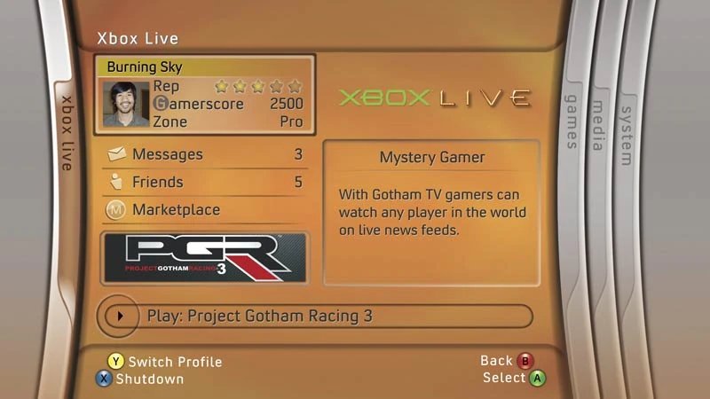 16bitnostalgia's tweet photo. This Xbox dash was 🔥 https://t.co/ecfGTlHnKd