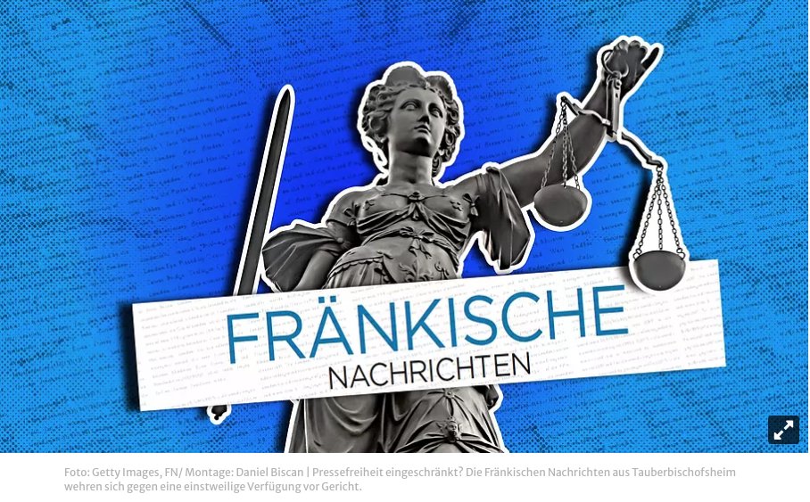 Es ist immer noch nicht klar, ob die Fränkischen Nachrichten aus #Tauberbischofsheim weiter berichten dürfen über den Prozess gegen einen Physiotherapeuten. #Journalismus #Pressefreiheit #Würzburg mainpost.de/11470350