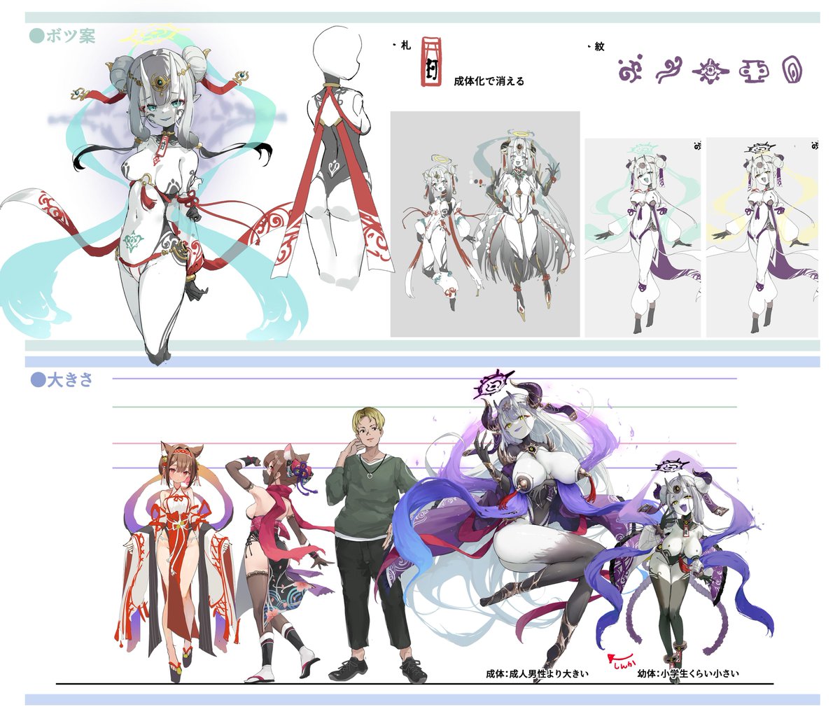 よこしま な かみさま 
次の同人コミックの設定です 