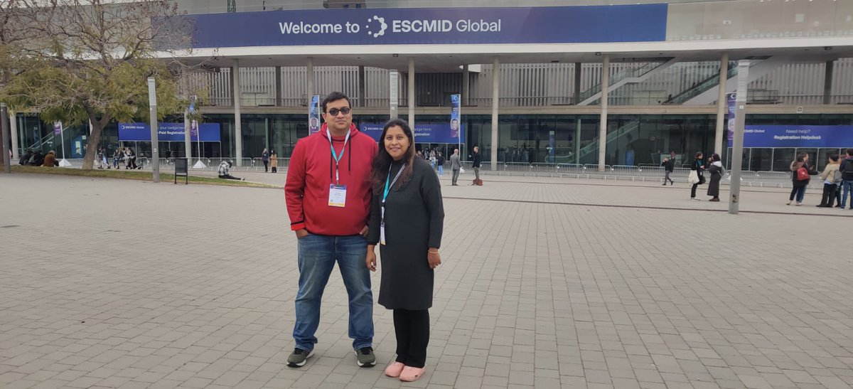 Touchdown Barcelona!

Dr. Anirvan Chatterjee and Dr. Mahua Kapoor have arrived for #ESCMID2024. 
Watch out this space for more!