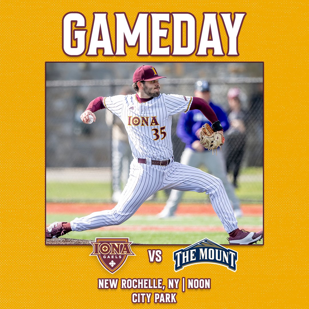 𝗚𝗔𝗠𝗘𝗗𝗔𝗬 🆚: Mount St. Mary’s 📍: New Rochelle, NY 🏟️: City Park ⏰: Noon 📊: bit.ly/3IDFOQb #GaelNation