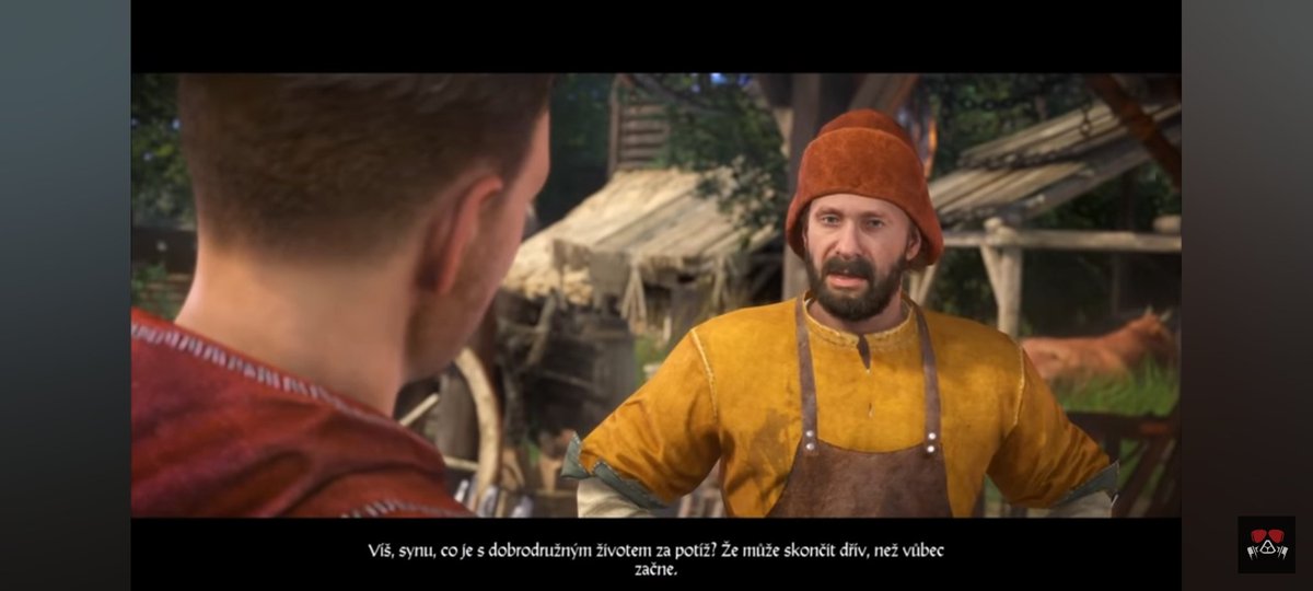 Motinho89cz's tweet image. I just started #HCmode in #KCD and speaking to my father, it took me back to #KCDII trailer 🫨 #KingdomComeDeliverance2