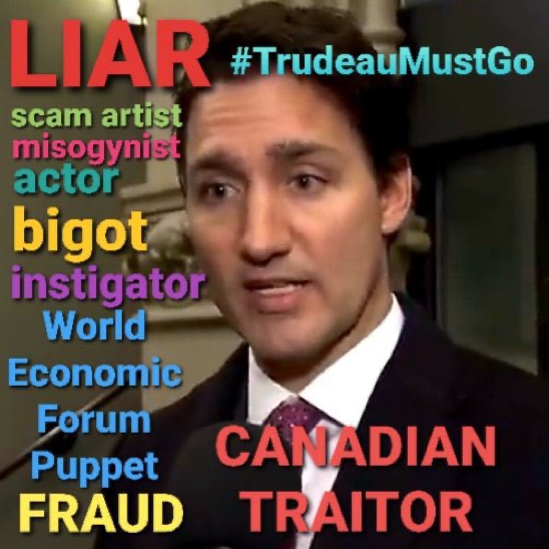 #traitor #TrudeauDestroyingCanada #TrudeauNationalDisgrace #TrudeauMustGo #TrudeauCrimeMinister #trudeauWEFpuppet