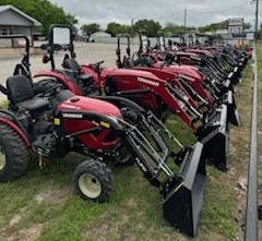 Check out the stunning red color on these Yanmar tractors currently in stock. Join the #YanmarTractors community and elevate your #FarmLife with our top-quality equipment. 

#TractorLove #TractorLife #AgriTech #FarmingCommunity #ultraquip