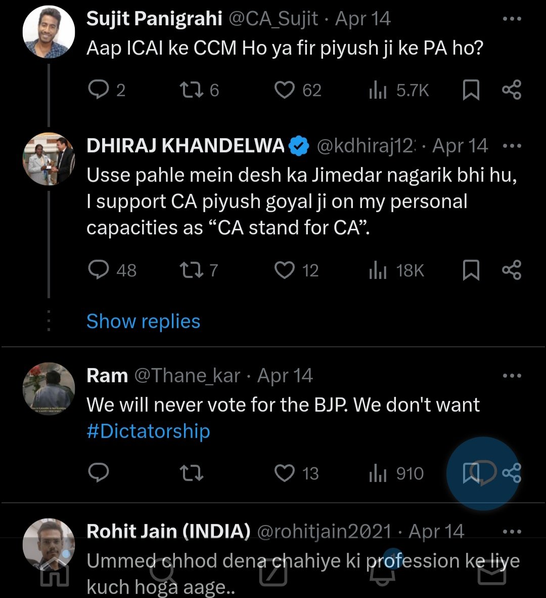 RaazzVir's tweet photo. @akhilpachori Please two word fir the desh k jimmedaar nagrik @kdhiraj123 
Don't want 500 word easy
Just two word https://t.co/MM9fn1pYD6