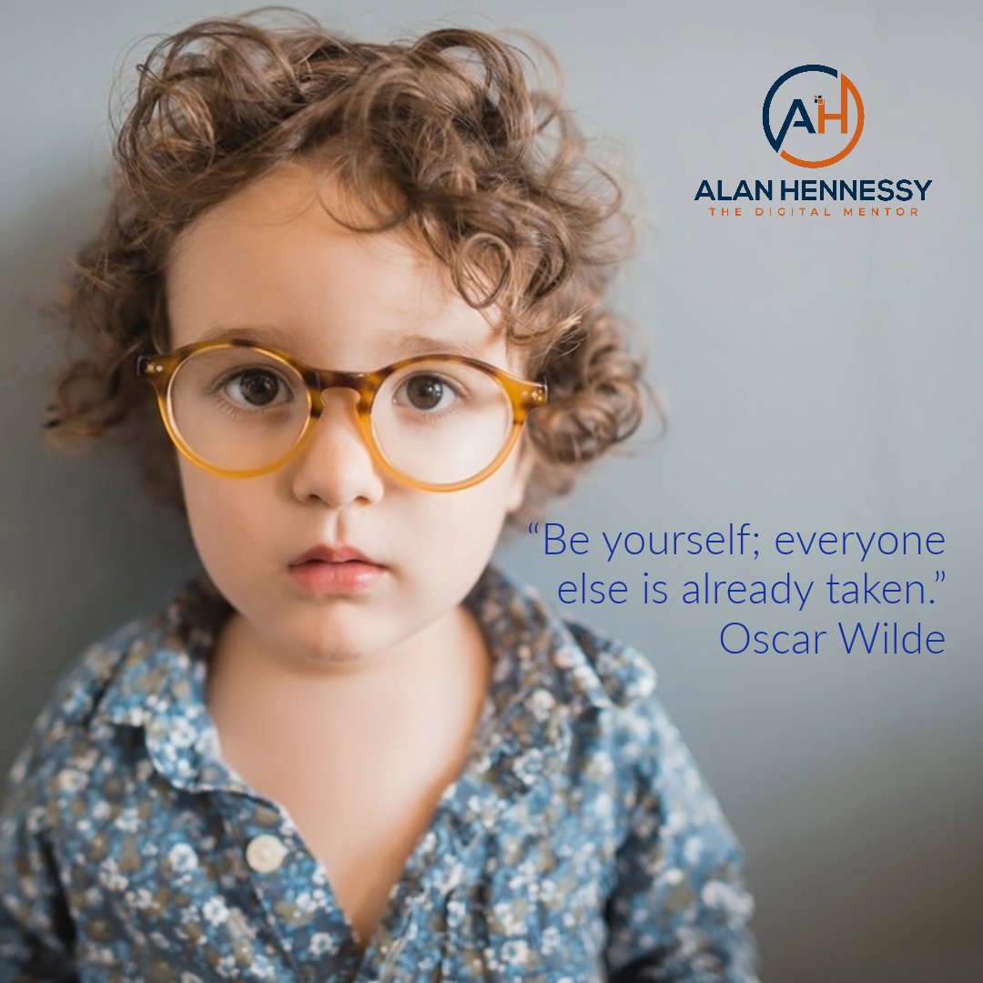 Simple advice for a Sunday! 'Be Yourself, everyone else is already taken' Oscar Wilde #Sundaysolutions #Quotestoliveby #BeYourself