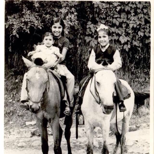 Once upon a time….now you see why I keep going back to Kashmir. My father instilled that passion in me right from childhood 😄. Tangmarg to Khillanmarg riding a horse. And thats my elder sister and brother along! #Memories #Kashmir