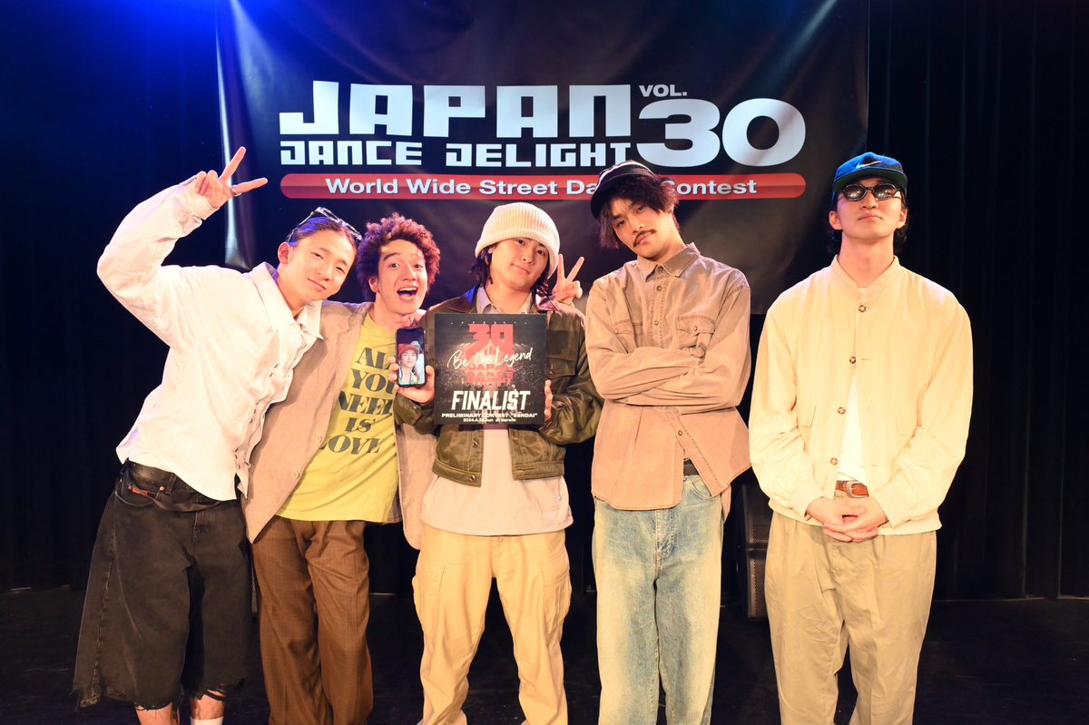 DANCEDELIGHT_JP's tweet photo. JDD VOL.30地区予選大会、第一弾！
”JAPAN DANCE DELIGHT VOL.30 仙台大会”に48組が参戦！
見事、決勝進出を果たしたのは “bet pray PARTY” “REIKO×MIKIHO” “Foodies” の3チーム！

▼FINALIST
bet pray PARTY（Mix/神奈川・熊本・宮城・徳島・北海道）

▼FINALIST
REIKO×MIKIHO（JAZZ/大阪）

▼FINALIST
Foodies（HIP HOP/山形）

///// JUDGE /////
Boo, YU-ICHIRO, HONGOU