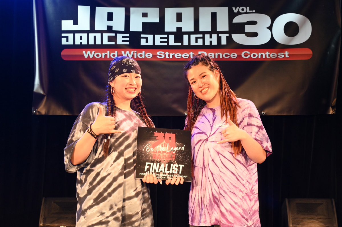 DANCEDELIGHT_JP's tweet photo. JDD VOL.30地区予選大会、第一弾！
”JAPAN DANCE DELIGHT VOL.30 仙台大会”に48組が参戦！
見事、決勝進出を果たしたのは “bet pray PARTY” “REIKO×MIKIHO” “Foodies” の3チーム！

▼FINALIST
bet pray PARTY（Mix/神奈川・熊本・宮城・徳島・北海道）

▼FINALIST
REIKO×MIKIHO（JAZZ/大阪）

▼FINALIST
Foodies（HIP HOP/山形）

///// JUDGE /////
Boo, YU-ICHIRO, HONGOU
