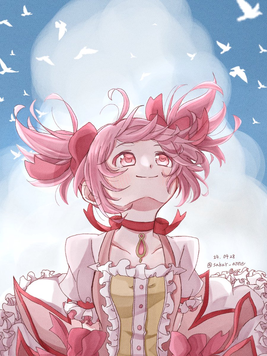 鹿目まどか
 #madoka_magica #まどマギ