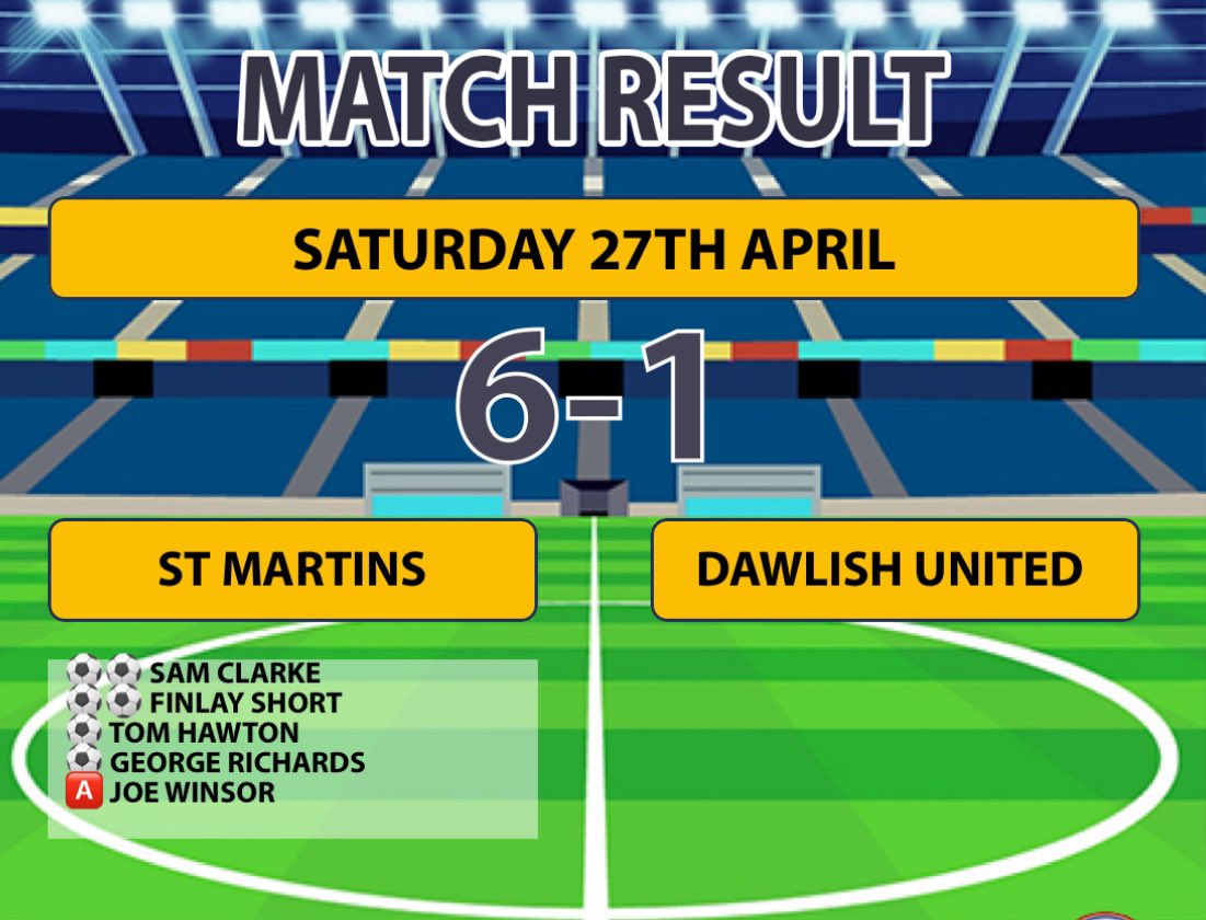 SAINTS SECURE PROMOTION🤝

A dominant display see’s the Saints pick up a massive 3 points to secure back to back promotions👊🏽

Another successful season for the Saints as we look forward to the Premier division! 

UP THE SAINTS🔴⚫️
