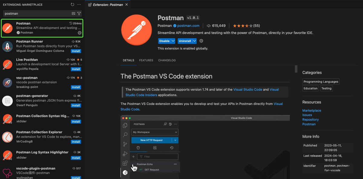 VsCode People🔥

Postman extension or standalone app?