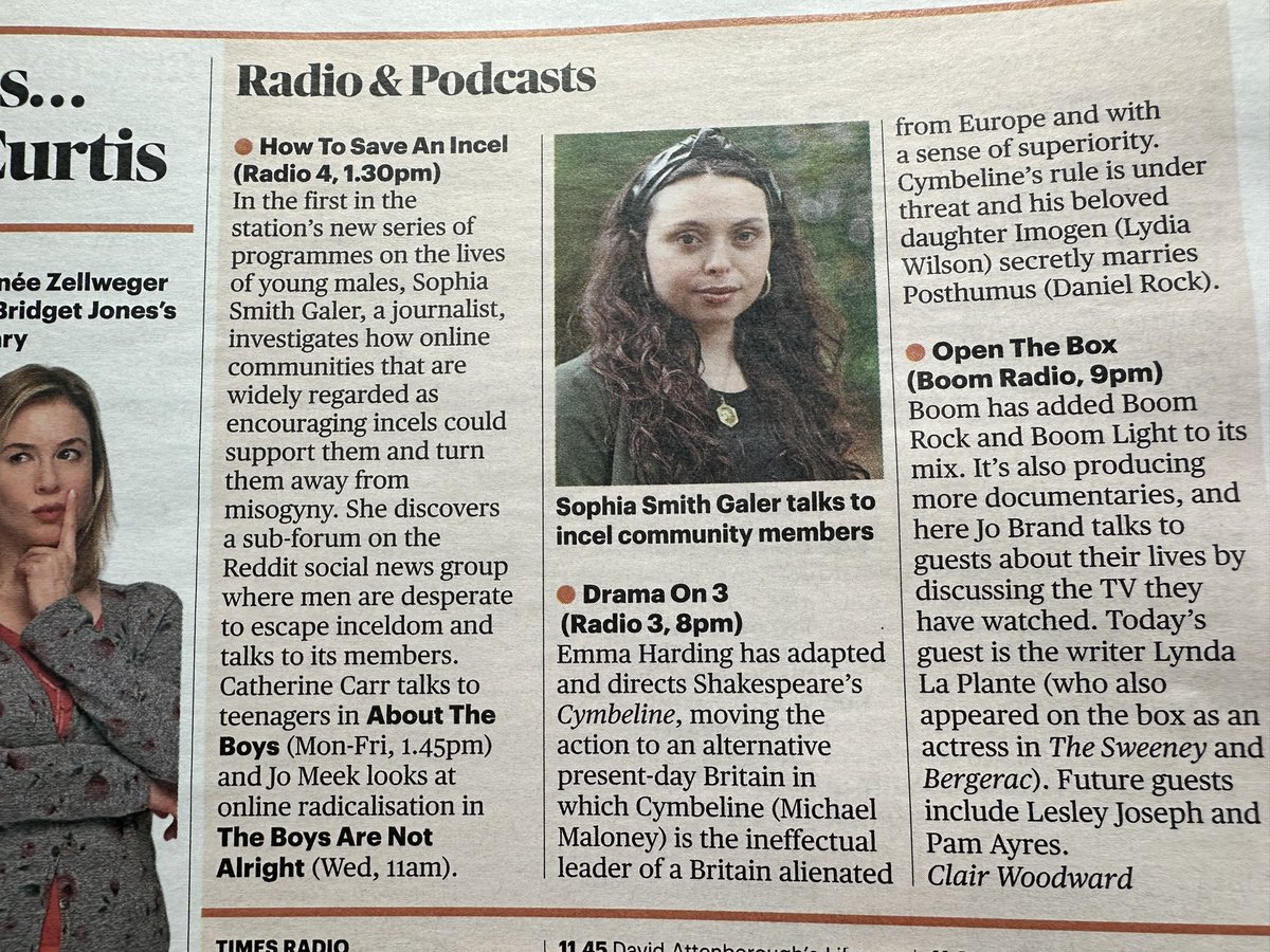 in an hour I’m on @BBCRadio4 with my doc How To Save An Incel with @TalkerTempo. We ask: can a subreddit help draw someone away from incel ideology? Reddit is often (in)famous for doing the opposite. But a few years ago, something happened… 1/