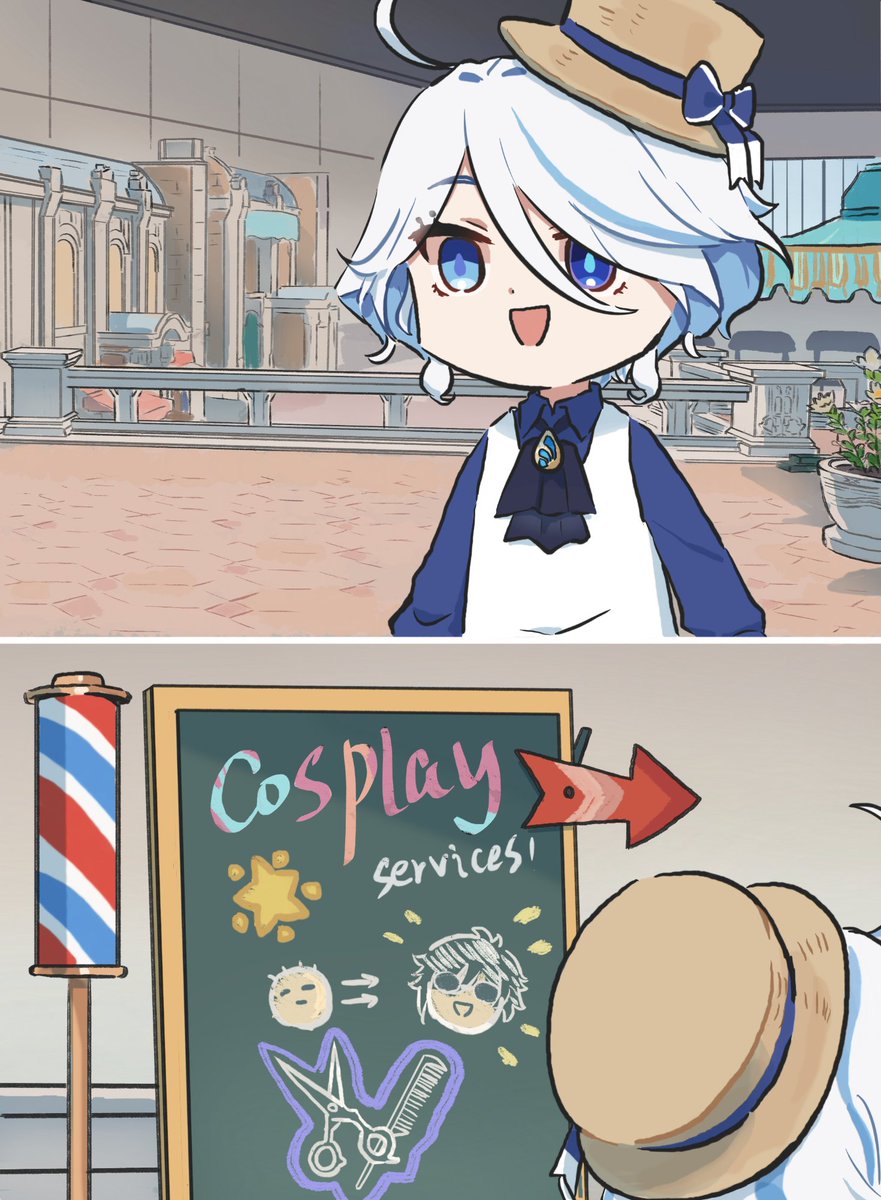 xinzoruo's tweet photo. day1
Furina:do me!do me!
芙宁娜：来，帮我cos一个！
#原神石家庄 #原神爆改 https://t.co/BSvMunAYWg