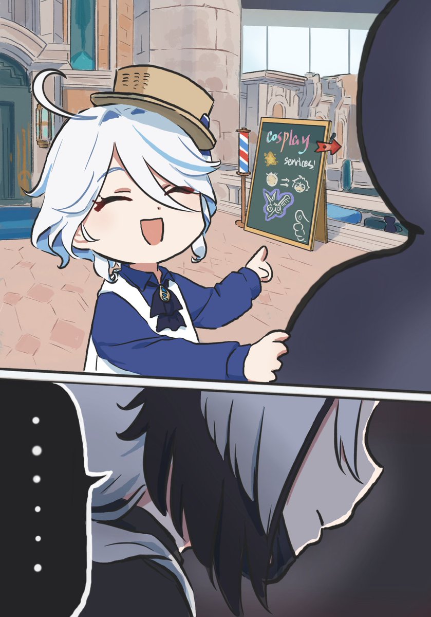xinzoruo's tweet photo. day1
Furina:do me!do me!
芙宁娜：来，帮我cos一个！
#原神石家庄 #原神爆改 https://t.co/BSvMunAYWg