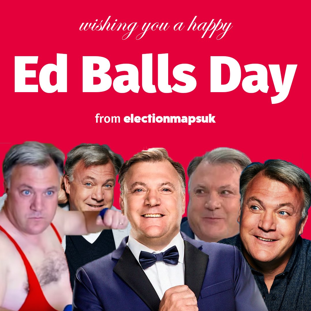 Happy Ed Balls Day to all who celebrate.