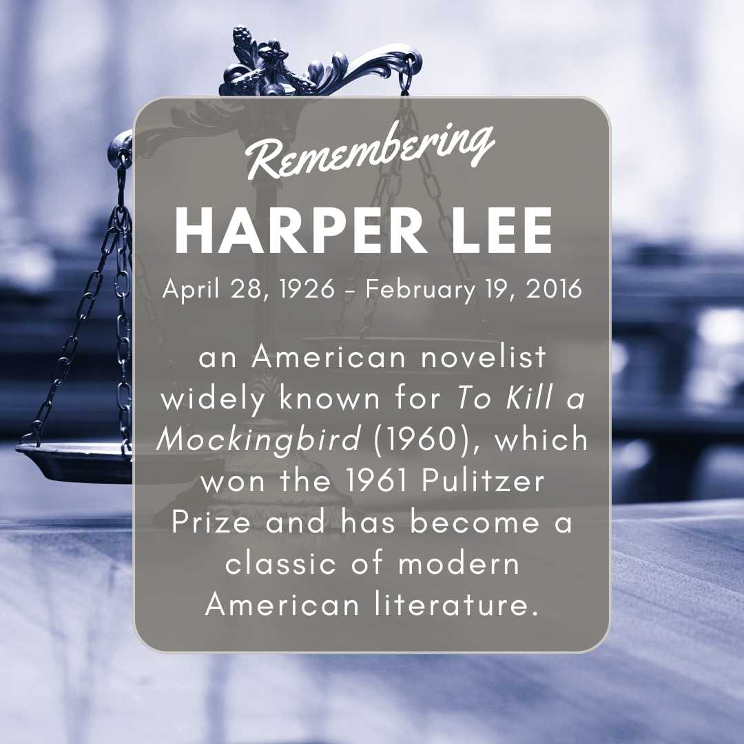 Did you know Lee's first name was Nelle, her grandmother's name spelled backward? She used a pen name to avoid mispronunciation. #AuthorInspiration #authorspeak #writingjourney #InspireMe #MyInspiration #Inspirational #writerslife #writerscorner #writinginspiration