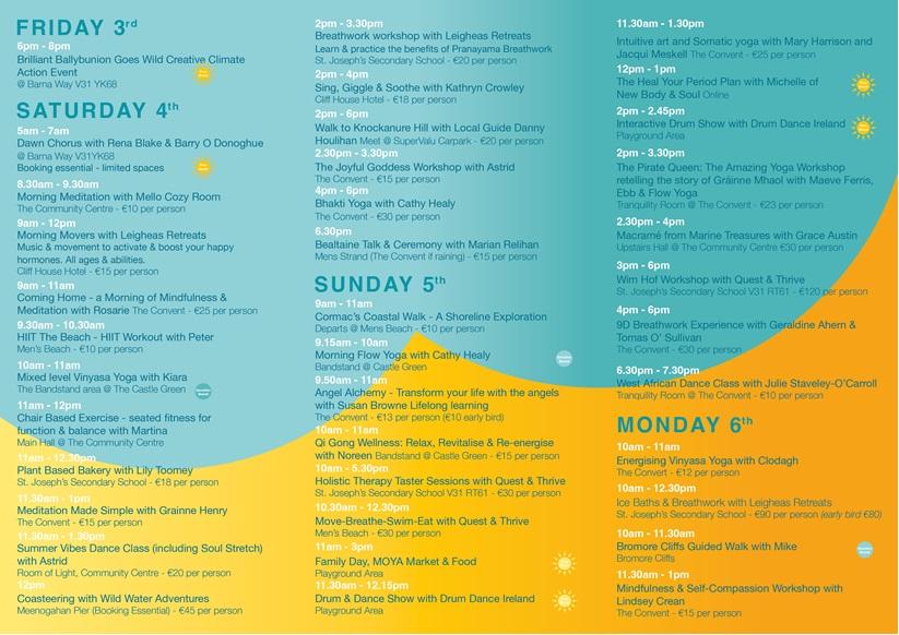 MOYA Wellbeing Festival in Ballybunion @moyaballybunion - see dramagroups.com #Events #May2024 - you can list your event at <a href="/DramaGroups/">Drama Groups</a> absolutely free! #amdram <a href="/followers/">はうはう</a>