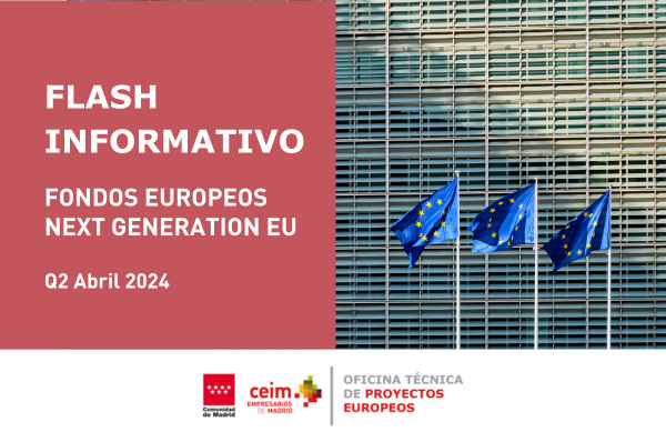 ¿Todavía no has visto el último Flash de #FondosEuropeos? ℹ️ 🧐 Infórmate sobre las convocatorias de financiación abiertas. ↪️ #Pertes, #Ciberseguridad, #Transporte, #KitDigital, y más. Consúltalo aquí 🔗 i.mtr.cool/amnidrdzyo