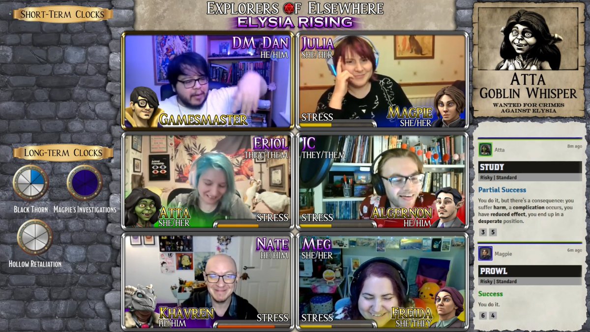 EoElsewhere's tweet image. The new ep of our @BladesintheDark #actualplay is out now on the EoE YT channel &amp;amp; #podcast!

The Crew try to get some much-needed downtime in after their unexpected run-in with the City Watch.

LINK: youtu.be/xguuTsqLWLU

Like &amp;amp; sub for more!

#ttrpg #ttrpgcommunity #homebrew