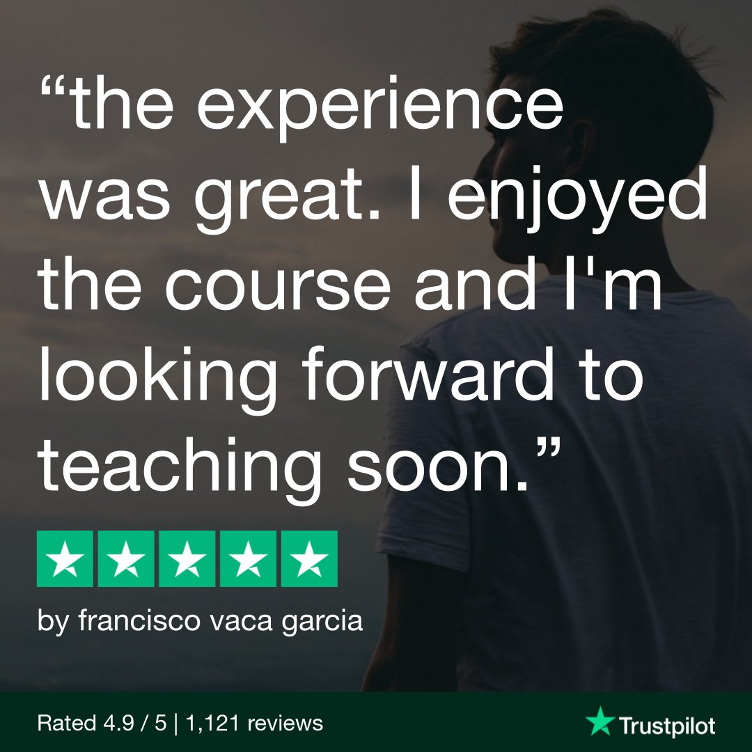 See what one of our alumni has to say...⁠
⁠
Ready to embark on your  TEFL adventure?⁠ ⁠Take a course with us!⁠
⁠l8r.it/295D⁠
⁠
#theteflacademy #tefl #teflcourse #teachenglish #englishteacher #teachonline #teachenglishonline #teflteacher  #eslteacher