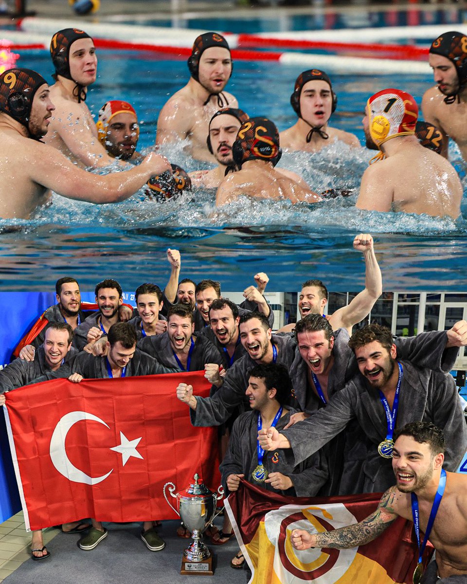 Congratulations to our Challenger Cup winners Galatasaray SK 👏🇹🇷 #waterpoloCC | #waterpolo