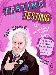 This is another reason why we never advertise who is on: slight change in the planned line-up of #TestingTesting tonight - but still tonnes of TV pedigree and a real mix of styles. Four acts for f*** all money. Tonight at @53Two. eventbrite.co.uk/e/testing-test…