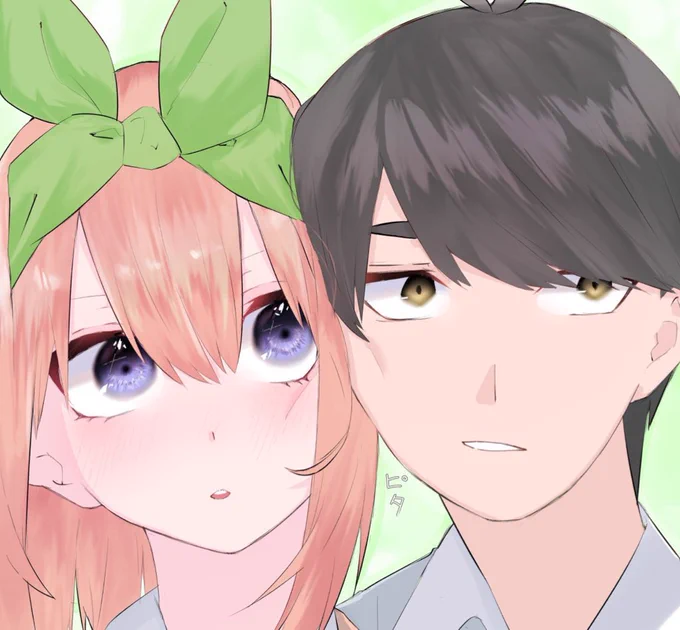 嬉しすぎるから風四あげちゃうね#五等分の花嫁 #四葉の日 