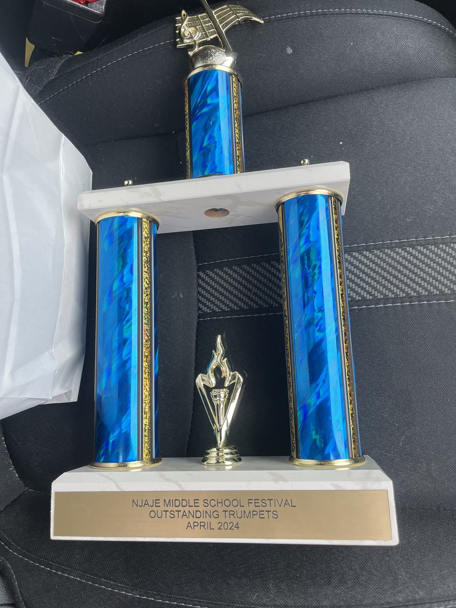 Congrats to the Jazz Ensemble on their performance at the NJAJE MS Jazz Festival. The band received its third “Best Trumpets” award of the season and Ire Talabi received a “Best Soloist” award. Congrats on a great season! <a href="/WeAreHTSD/">WeAreHTSD</a> <a href="/HTSD_Grice/">Grice Middle School</a>
