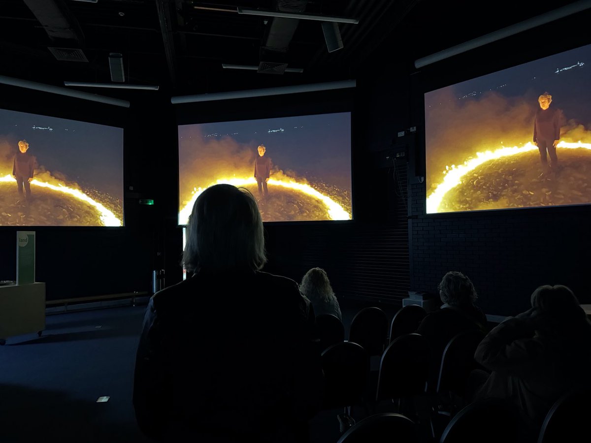 Ec(h)o a #filmpoem and a few pics from the artist talk ⁦⁦@ArmaghPlanet⁩ . The exhibition is ongoing at the Planetarium until 12/5/24. ⁦@mptarmagh⁩ ⁩ ⁦@ArmaghWriters⁩ ⁦@Armagh_HCUTA⁩ ⁦@TourismNIreland ⁦@The_JHS⁩ photocredit: livankha