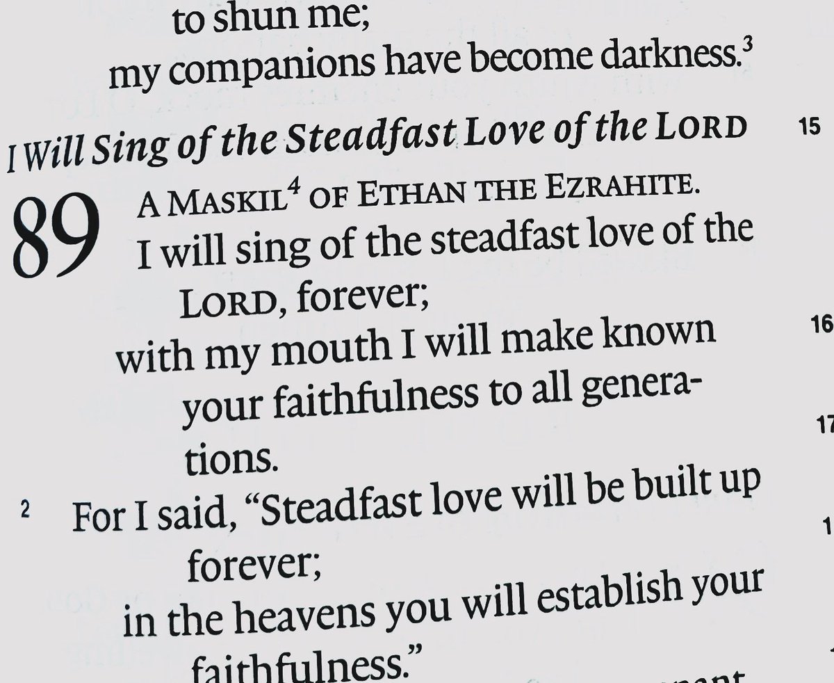 I will sing of the steadfast love of the Lord, forever; with my mouth will I make known your faithfulness to all generations. Psalm 89:1 #iLoveSundays