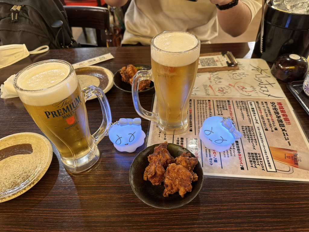 軽く打ち上げ🍻