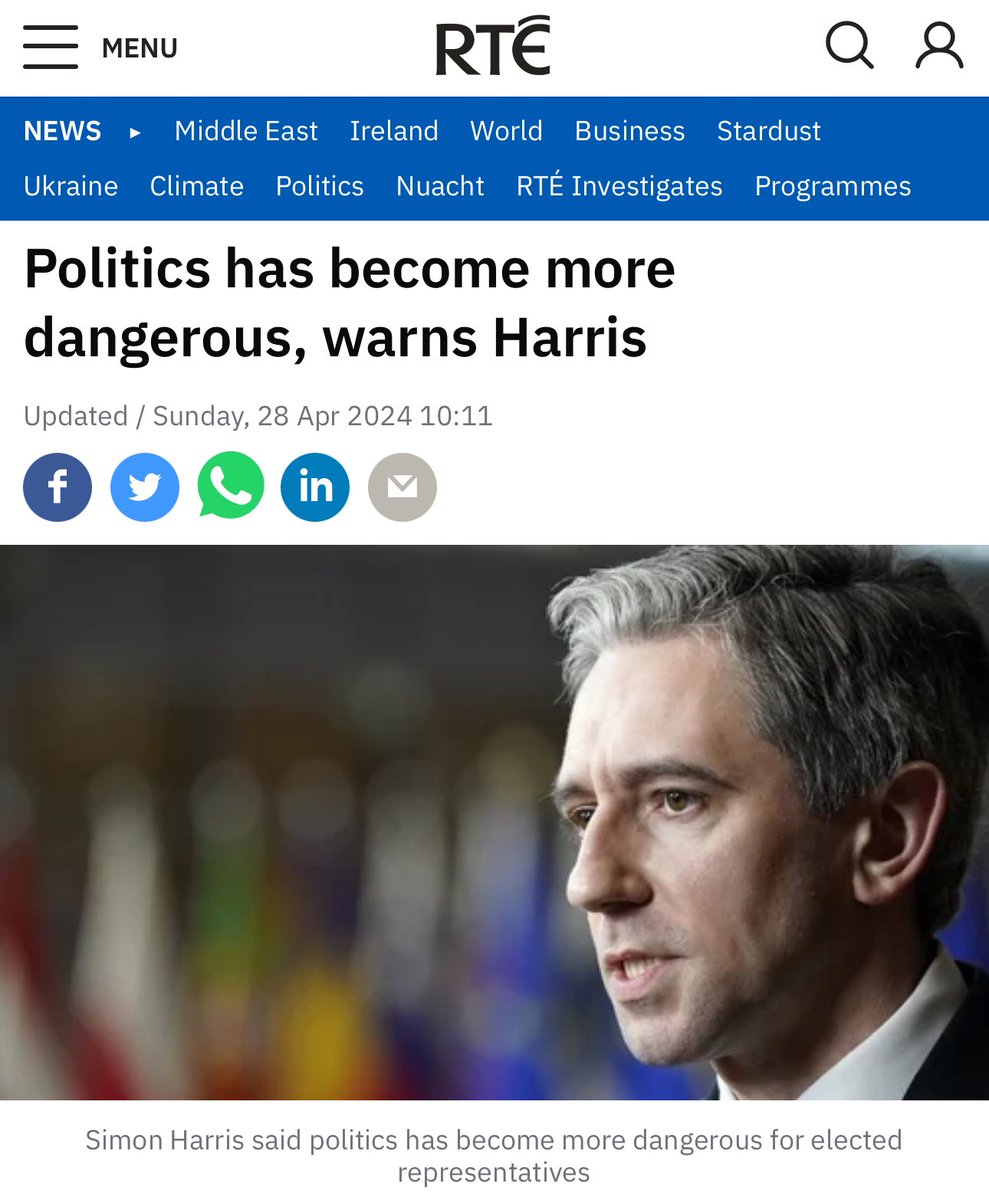 If it has, it’s because of conditions created by parties like Fine Gael, Fianna Fáil and those parties who unashamedly betray their voters, like Labour and the Greens. Vicious, neoliberal, austerity policies have led us here. They(and the media) have only themselves to blame.