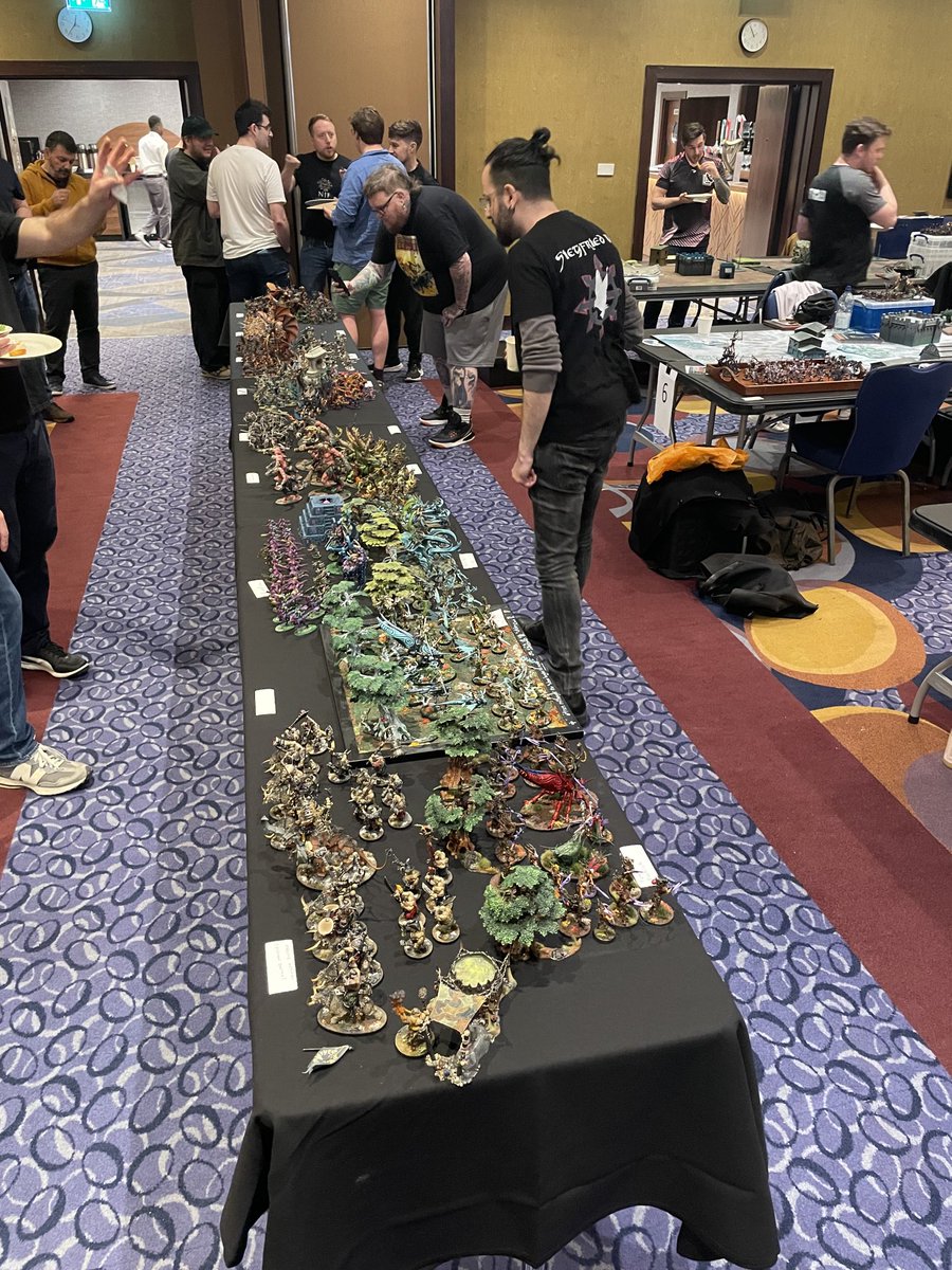 Amazing armies at #bloodtithe just amazing! Follow ⁦@Kregbear⁩ for close ups