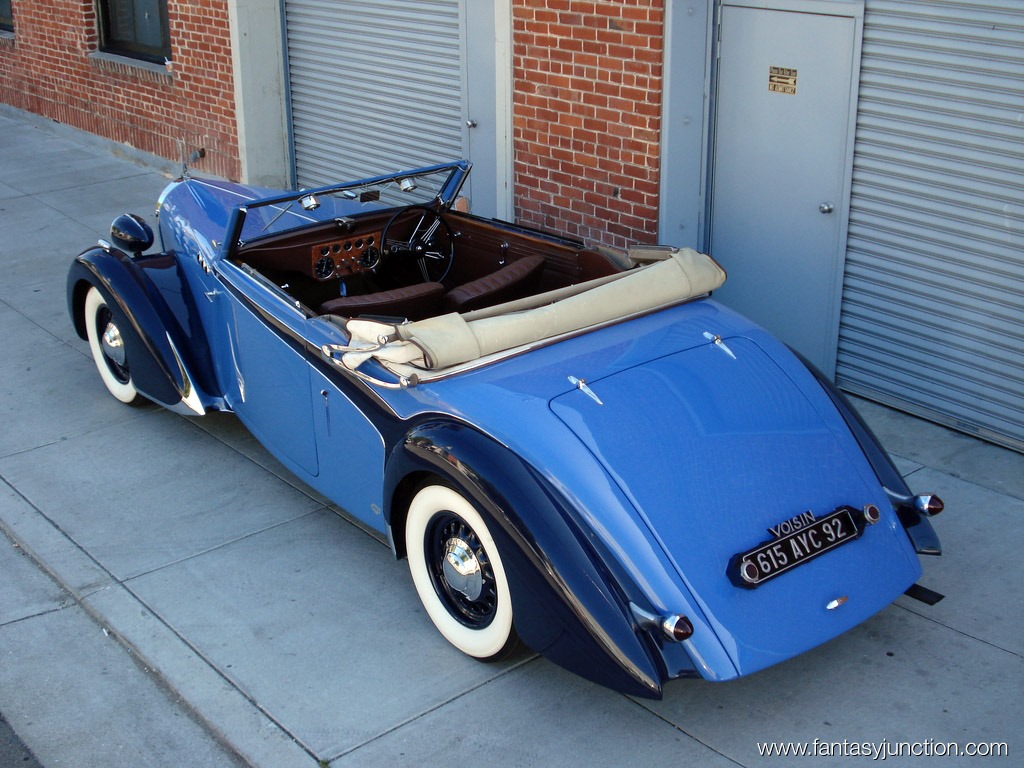 1938 Avions Voisin C30 Cabriolet by Dubos