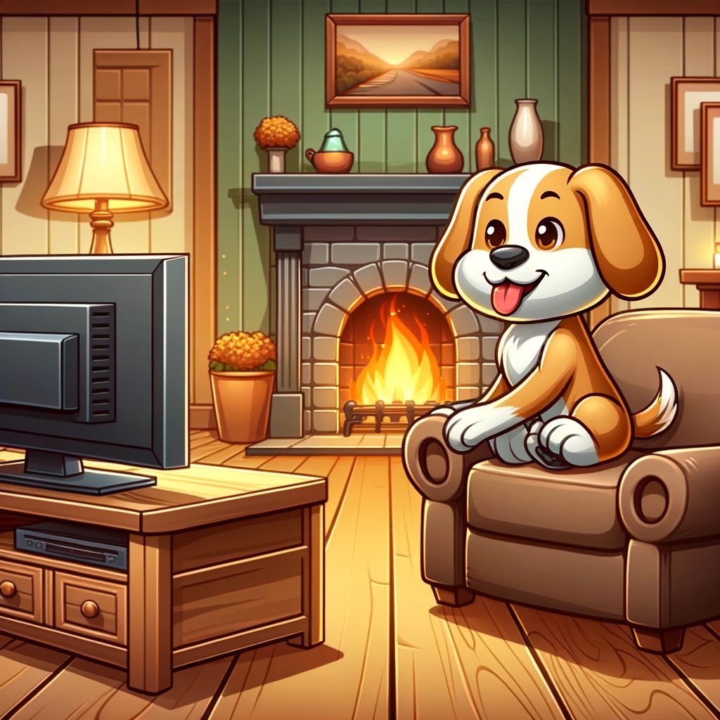 Does your dog like watching TV ? What are their favourite shows ?