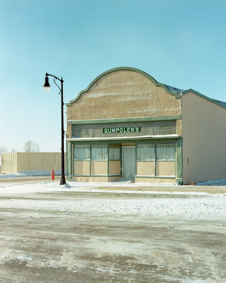 Sigward H. Gumpolen General Store, Fairfax, Minnesota, 2024. S.H. Gumpolen was born in 1874, and operated this store in the early 1900s. 6x7🎞️