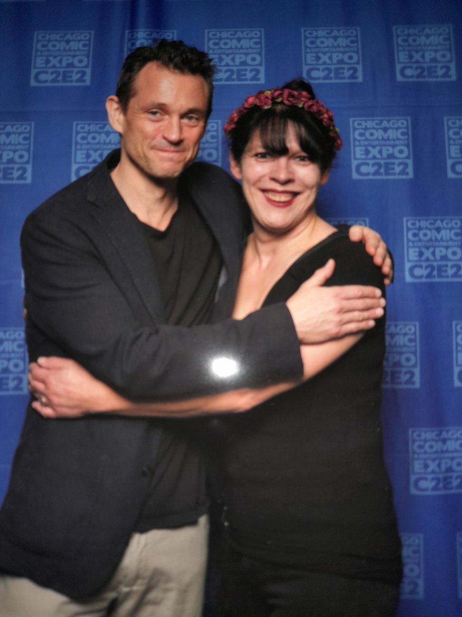 I embrace the madness!!! #HannibalReunion2024 #Hannibal  #Fannibals #FannibalFamilyForever #C2E2 #HughDancy