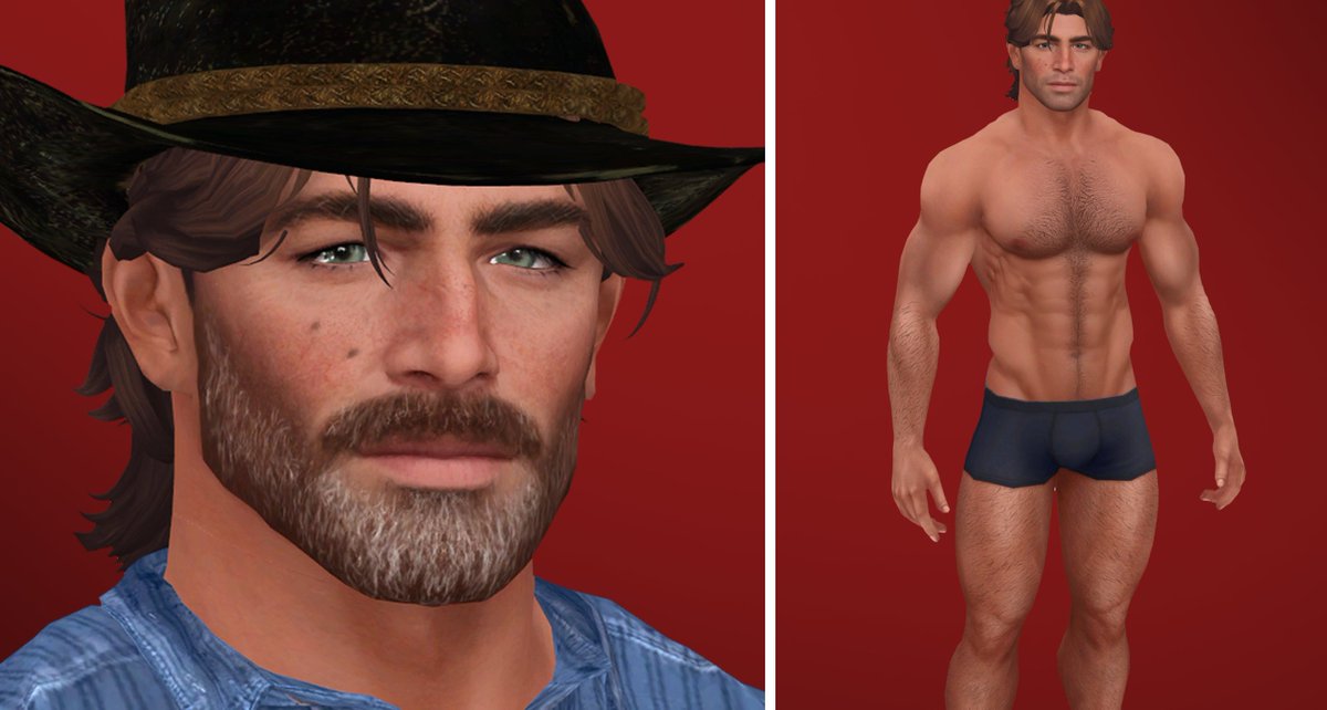 I've released my Arthur Morgan sim for download. You can grab him here:
🎁golyhawhaw.com/post/749002562…
#TS4 #TS4CC #TheSims4