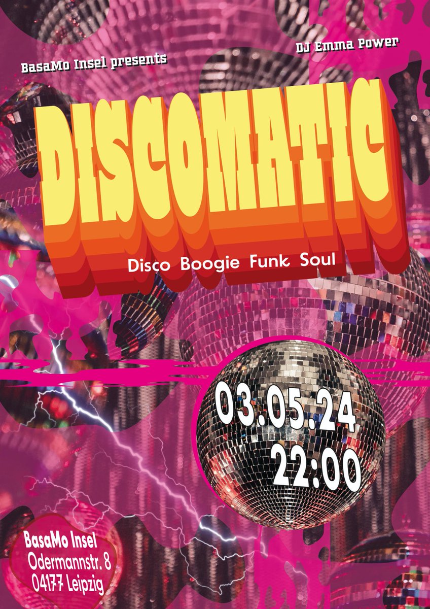 Ich lege am 3.5. in #Leipzig auf 🕺🏻🎵