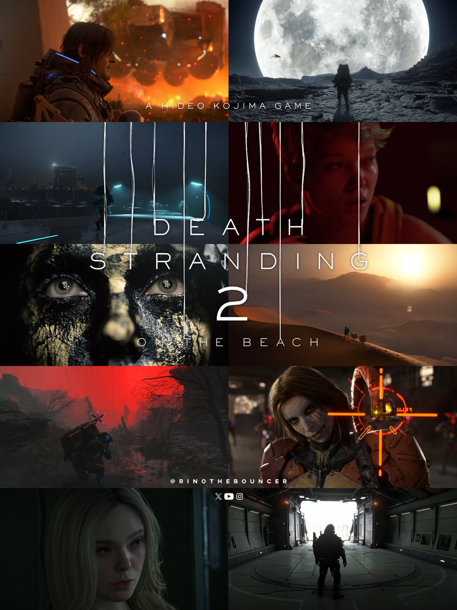 Death Stranding 2: On The Beach 🌊🚀 When you read “A Hideo Kojima Game”, you know you’re about to leap to a whole new level of creativity and quality in every single aspect. Who else is HYPED to play in 2025?😎 @Kojima_Hideo @Kaizerkunkun #PlayStation