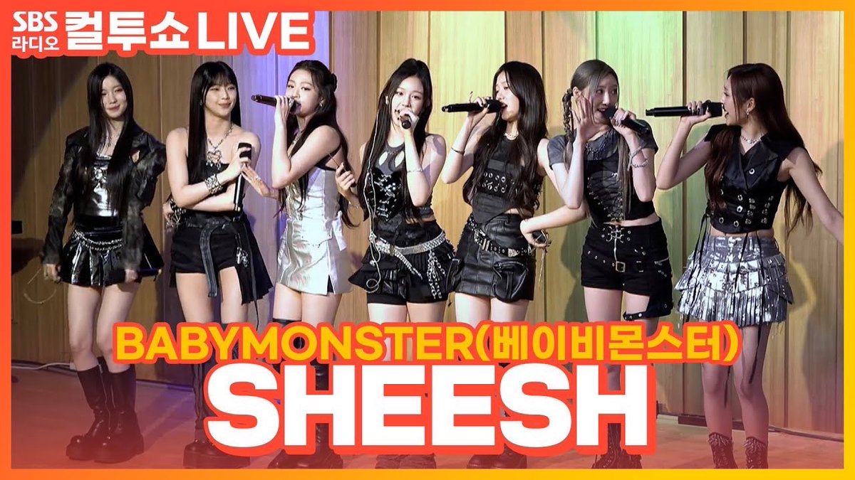 🎥 I 240428 [LIVE] #BABYMONSTER - SHEESH | 두시탈출 컬투쇼

🔗 youtu.be/6q-_9s6a_1g?si…

Please like and leave nice comments to our Ahyeonie 🦋✨️

#AHYEON #아현 #JUNGAHYEON