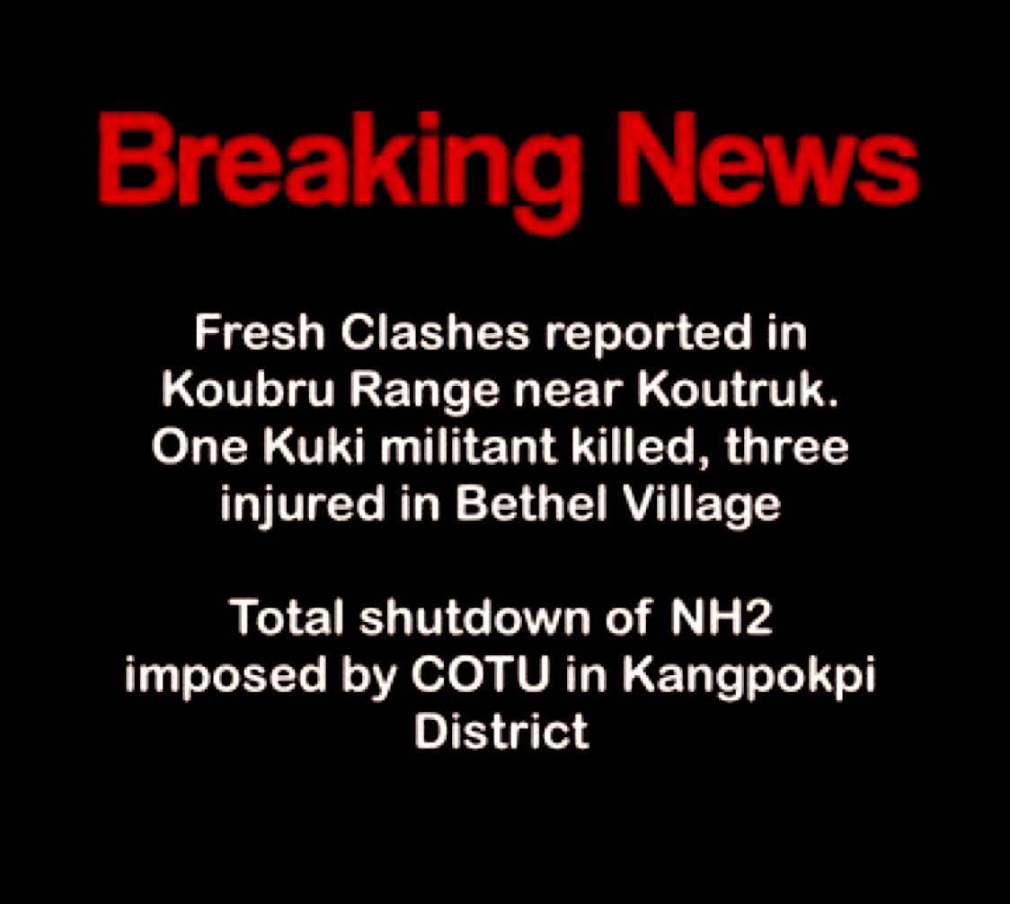 🚨#Manipur: Leaked video shows large number of #KukiZoNarcoterrorist charging on multiple vehicles. 
Yesterday videos emerged showing large number of #KukiChinZoSeparatists leaving for some operations. Since early morning, #KukiZoNarcoterrorist are attacking Koutruk area