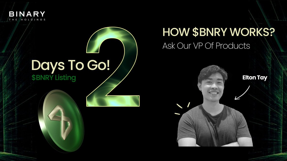 🖥️ Dive into the $BNRY technology! Today, we’re explaining how our token integrates with telecom services and other systems to provide a utility that supports daily transactions and rewards users across our expansive network. 🌍🔧 #BNRY

Got questions about our tech? Tag our VP