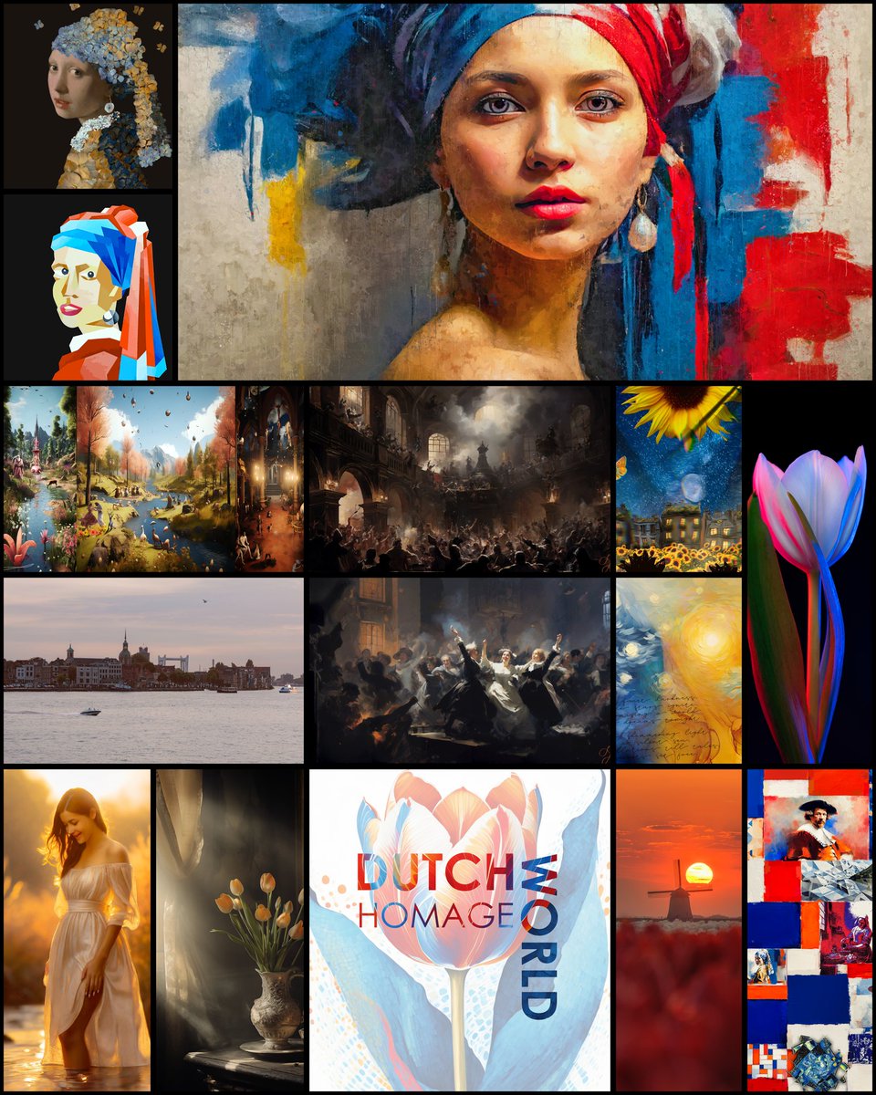 FotoGraaGH's tweet photo. GM!
Have you noticed the gas is very low?! A good time to go to #DutchHomageWorld and do some shopping!
Discover the most beautiful Homage from artists of the #DutchArtCommunity to Old Dutch Masters and the colors Red White Blue and Orange.
🔗⬇️ https://t.co/SJOexr3Mws