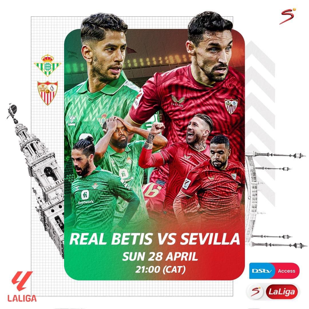 A football match that splits Seville in two 🟢🆚🔴 #DSTV