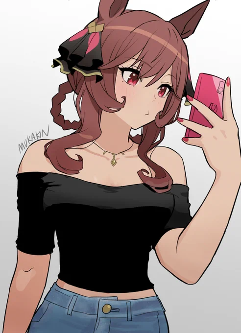 ドンナさんの私服どんな感じ?…ふふっ#ウマ娘 