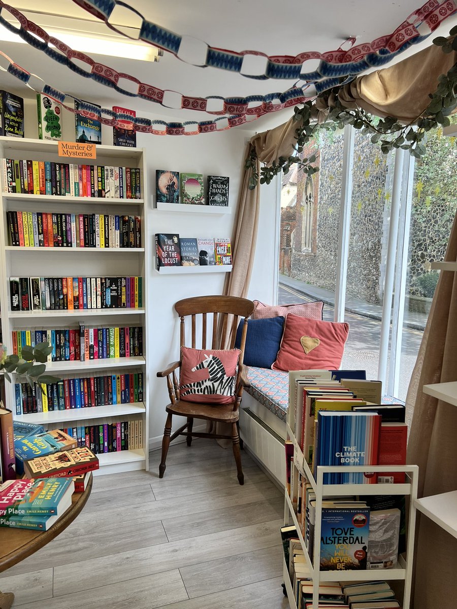 I missed Independent Bookstore Day yesterday, so this is a belated shout out to the beautiful @BooksMaldon which I visited recently for the first time. If you’re in Essex, you must visit!