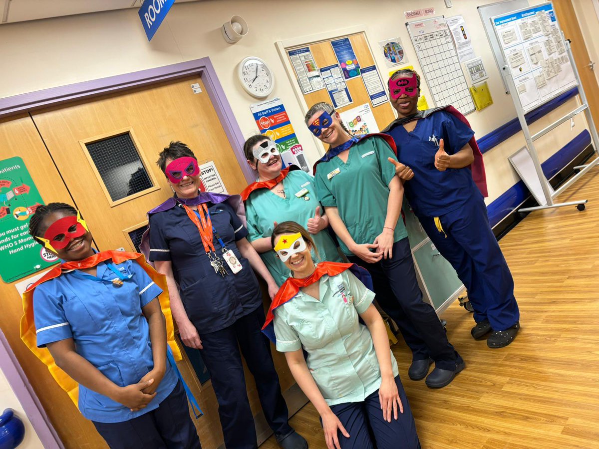 cdh_ward73687's tweet photo. More photos from National Superhero Day! 🦹🦸⚡️”
#NationalSuperHeroDay 
@JustineDaviesRN https://t.co/DeVMonOTAO